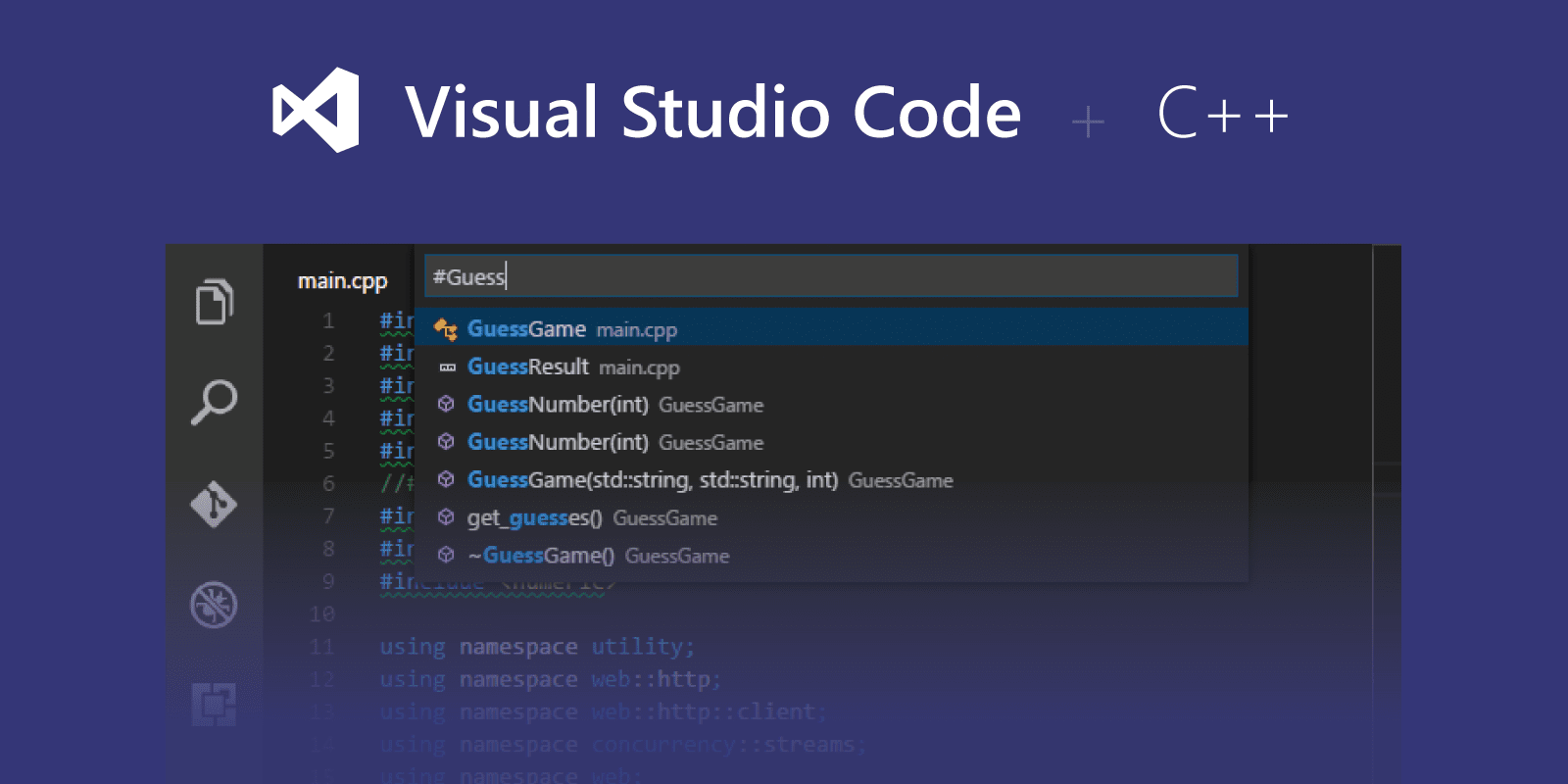 can you use c++ in visual studio for mac